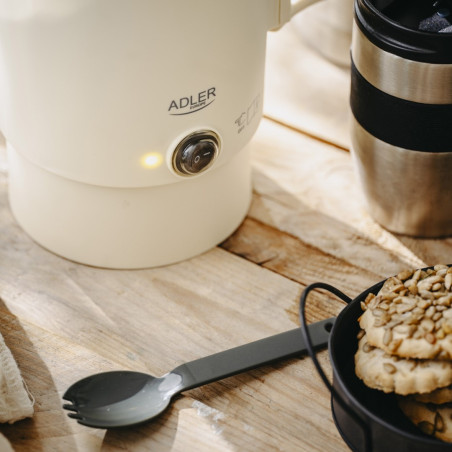 Electric kettle ADLER AD 1388b tourist 0.8 L 650 W Beige