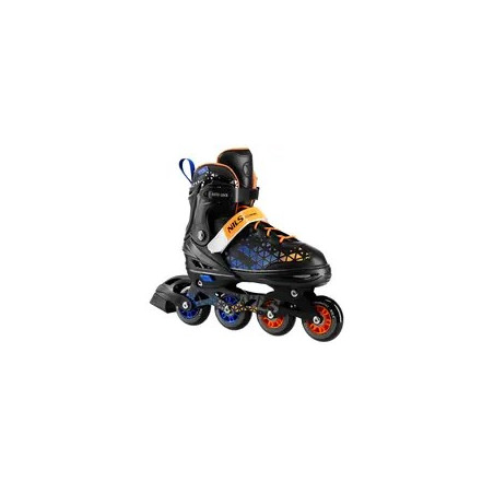 NH18190A BRAVE 4in1 INLINE SKATES BLUE-ORANGE SIZE M. S(29-33) WITH WYM. TUL. ICE HOCKEY NILS EXTREME
