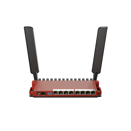 MikroTik | Router | L009UiGS-2HaxD-IN | 802.11ax | 10/100/1000 Mbit/s | Ethernet LAN (RJ-45) ports 8 | Mesh Support No | MU-MiMO No | No mobile broadband | Antenna type External | 1x USB 3.0 type A