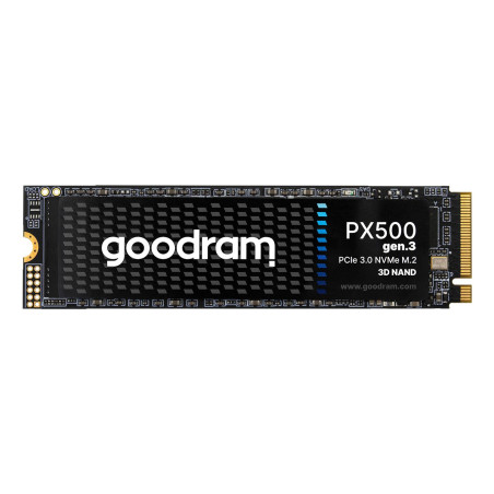SSD|GOODRAM|600xTBW rating|MTBF 1500000 h|Read speed 3300 MB/s|Write speed 2700 MB/s|NVMe Yes|PCI Express 3.0|M.2|1000 GB|SSDPR-PX500-01T-80-G3