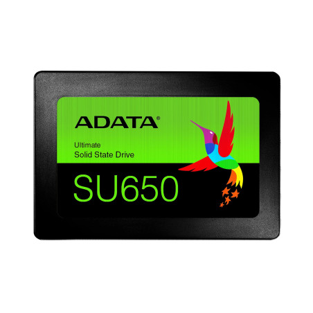 ADATA | Ultimate SU650 | 1000 GB | SSD form factor 2.5" | Solid-state drive interface SATA 6Gb/s | Read speed 520 MB/s | Write speed 450 MB/s
