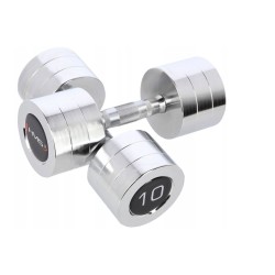 Chrome dumbbells 2x10 kg...