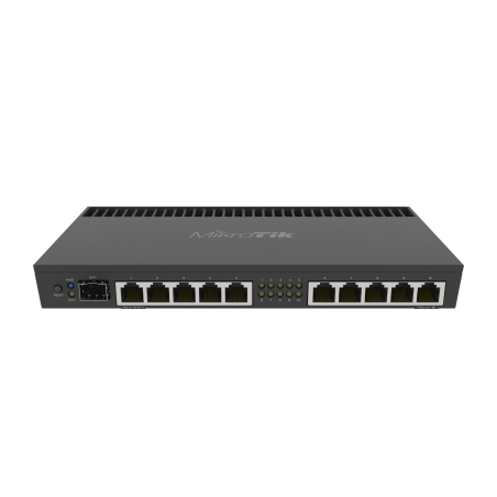 Mikrotik Wired Ethernet Router RB4011iGS+RM, Quad-core 1.4Ghz CPU, 1GB RAM, 512 MB, 1xSFP+, 1xSerial console port, PCB Temperature and Voltage Monitor, IP20, Cage and Desktop Case with Rack Ears, RouterOS L5 | MikroTik | Enthernet Router | RB4011iGS+RM | No Wi-Fi | 10/100/1000 Mbit/s | Ethernet LAN (RJ-45) ports 10 | Mesh Support No | MU-MiMO No | No mobile broadband | Antenna type No antenna | 12 month(s)