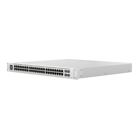 Ubiquiti | Switch Enterprise 48 PoE | USW-Enterprise-48-PoE | Managed L3 | Rackmountable | Gigabit Ethernet (copper) ports quantity 48 (100MbE/1GbE/2.5GbE) | SFP+ ports quantity 4 | PoE+ ports quantity 48 | Power supply type AC/DC, internal, 100-240V, 10A max, 750W