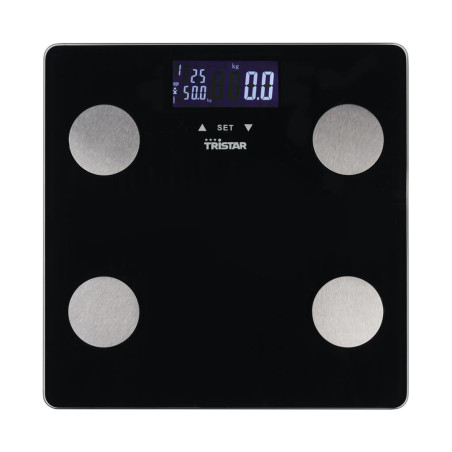 Tristar Personal Scale | WG-2442 | Maximum weight (capacity) 150 kg | Accuracy 100 g | Body Mass Index (BMI) measuring | Black