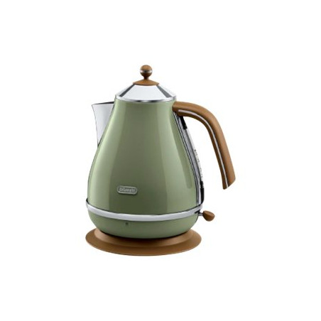 Delonghi | Kettle | KBOV 2001.GR | Electric | 2000 W | 1.7 L | 360° rotational base | Green