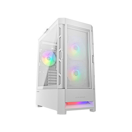 COUGAR Midi Tower Case Airface, ARGB, White