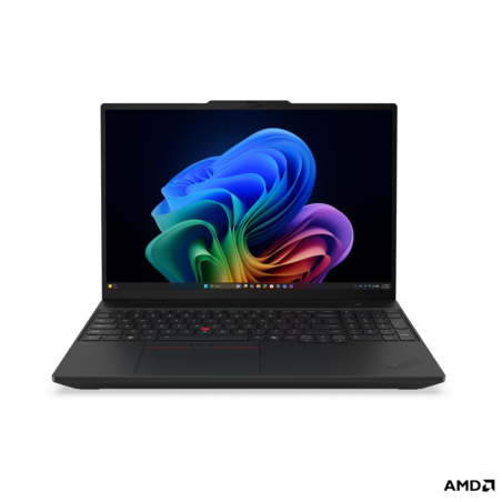 Lenovo ThinkPad T16 G5 AMD | Black | 16 " | IPS | WUXGA | 1920 x 1200 pixels | Anti-glare | AMD Ryzen 5 PRO | 215 | 16 GB | SODIMM DDR5 | Solid-state drive capacity 512 GB | AMD Radeon 740M Graphics | Windows 11 Pro | 802.11be | Bluetooth version 5.4 | Keyboard language Nordic | Keyboard backlit | Warranty 36 month(s) | Battery warranty 12 month(s)