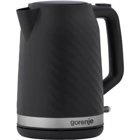 Gorenje | Kettle | K17SPB | Electric | 2200 W | 1.7 L | 360° rotational base | Plastic | Black