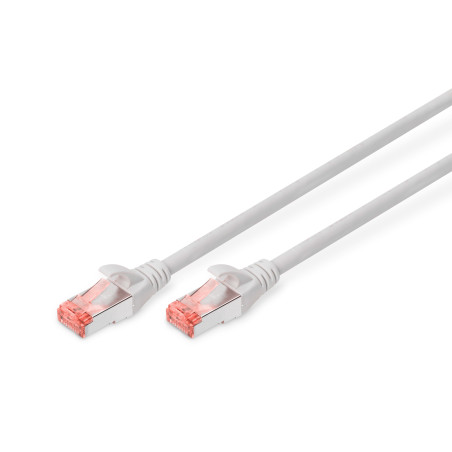 Digitus CAT 6 S/FTP | Patch cord | Length 15 m | Grey