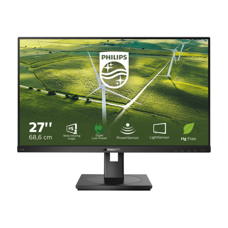 Philips | 272B1G/00 | 27 " | IPS | 16:9 | 75 Hz | 4 ms | 1920 x 1080 pixels | 250 cd/m² | HDMI ports quantity 1 | Black