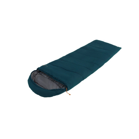 Easy Camp Raven I Square 2°C | Sleeping Bag | 220 x 80 cm | Temperature -12 to 7 °C | Two-way open-end, L-shaped, autolock