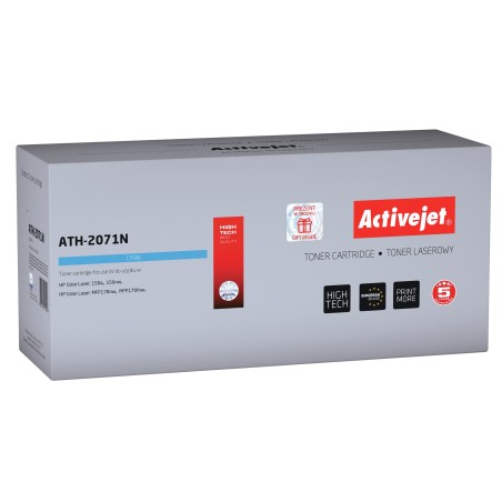 Activejet ATH-2071N toner (replacement for HP 117A W2071A; 2071A; Supreme; 700 pages; cyan)