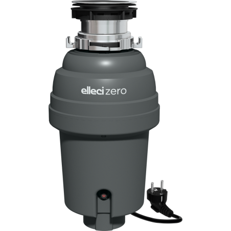 Elleci TDZ100GR Zero 100 Series | Kitchen Waste Grinder | 1070 ml | Gray | 2800 RPM