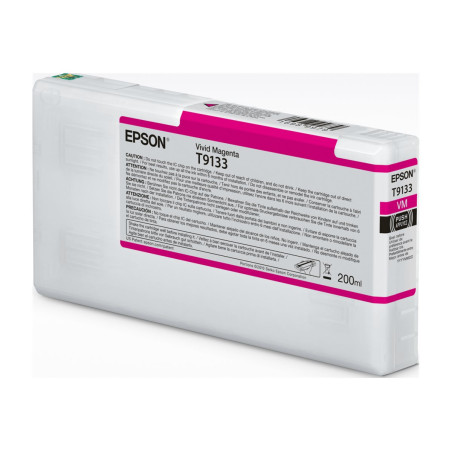EPSON 5LB T9133 Vivid Magenta Ink Cartridge 200ml