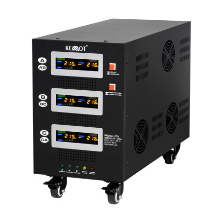 Three-phase stabilizer KEMOT PROavr-30k