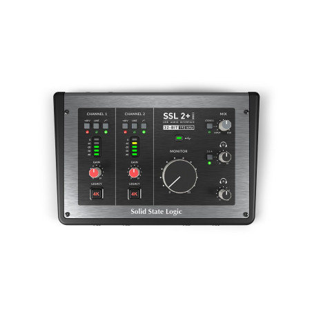 Solid State Logic SSL2+ MKII - Interfaz de audio USB-C 2x2