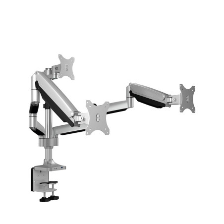 ICY BOX IB-MS505-TI 81.3 cm (32") Desk Black, Silver