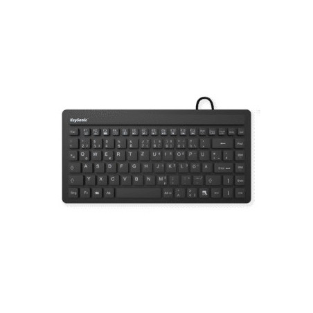 KeySonic KSK-3230IN (DE) keyboard Universal USB QWERTZ German Black
