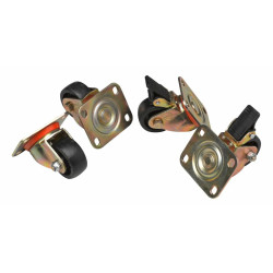 Equip Castor Wheels for...
