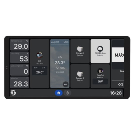 Shelly Wall Display X2i Black