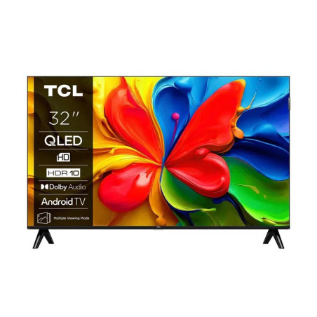 TV Set|TCL|32 "|HD|1366 x 768 pixels|Flat|16:9|QLED|32V4C