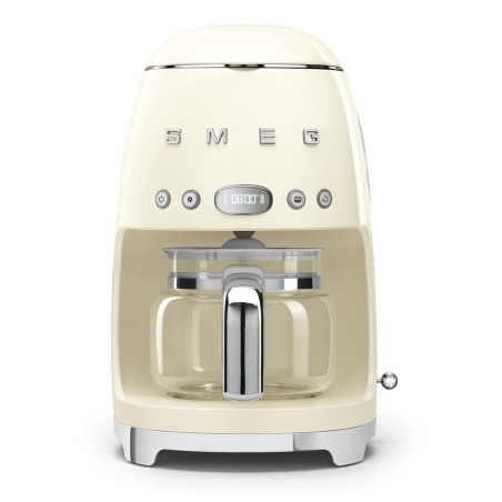Smeg 50's Style Drip Filter Coffee Machine DCF02CREU Cream