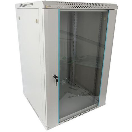 Szafa RACK Pulsar 18U / 19” wisząca do złożenia 600x600 szara
