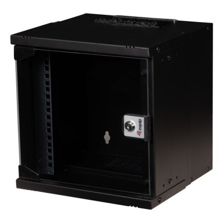 Equip EWM-06-3030-B rack cabinet 6U Wall mounted rack Black