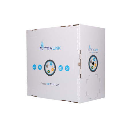 Extralink Twisted pair CAT5E FTP (F/UTP) V2 Outdoor 305M