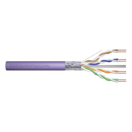 Digitus Cat.6 F/UTP installation cable, 100 m, simplex, B2ca