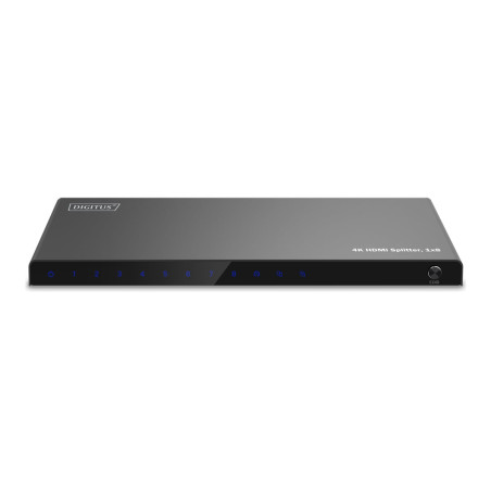 Digitus 4K HDMI Splitter, 1x8 | DS-55338 | Black