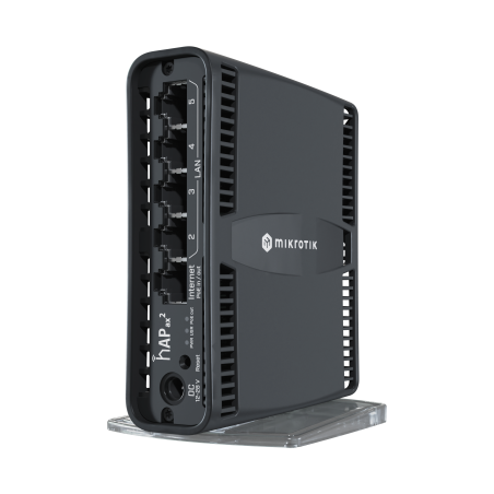 MikroTik C52iG-5HaxD2HaxD-TC - hAP ax² | MikroTik | hAP ax² | C52iG-5HaxD2HaxD-TC | 802.11ax | 1200 Mbit/s (5 GHz)/ 574 Mbit/s (2.4 GHz) Mbit/s | Ethernet LAN (RJ-45) ports 5 | No mobile broadband | 0