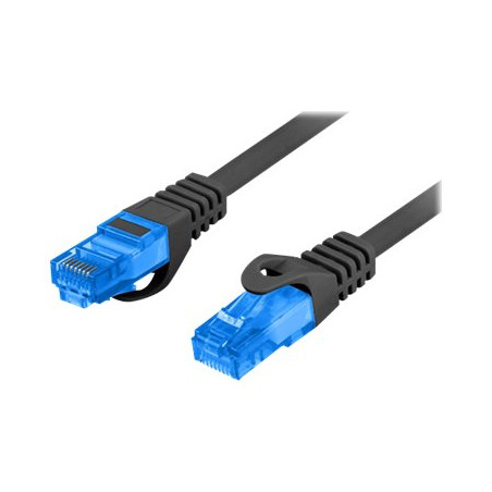 LANBERG patchcord cat.6A FTP LSZH CCA 10m black