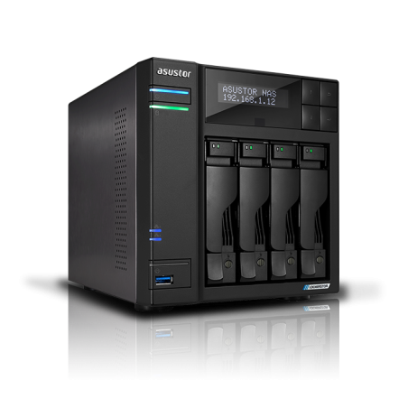 Asus Lockerstor AS6704T V2 | Intel Celeron | N5105 | 4 GB | DDR4