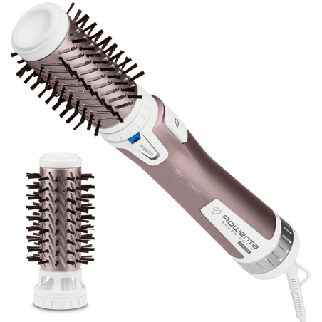 Rowenta | ACTIV PREMIUM CARE Hair Brush | CF9540 | Ceramic heating system | Ion conditioning | Barrel diameter 40 - 50 mm | Number of heating levels 2 | 1000 W | Styling comb | Metal cinnamon pink