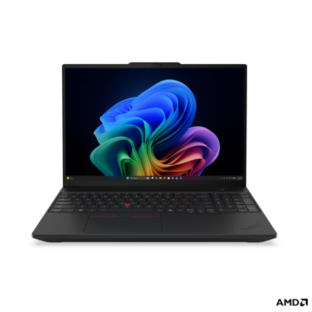 Lenovo ThinkPad T16 G5 AMD | Black | 16 " | IPS | WUXGA | 1920 x 1200 pixels | Anti-glare | AMD Ryzen 5 PRO | 215 | 16 GB | SODIMM DDR5 | Solid-state drive capacity 512 GB | AMD Radeon 740M Graphics | Windows 11 Pro | 802.11be | Bluetooth version 5.4 | Keyboard language English | Keyboard backlit | Warranty 36 month(s) | Battery warranty 12 month(s)