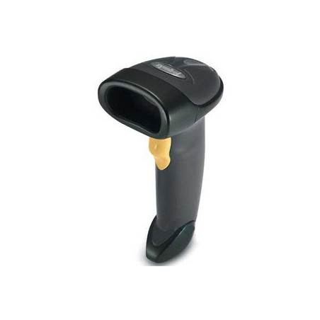 Zebra LS2208 Bar Code Scanner, 7 ft Black 1D Laser