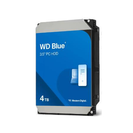 HDD|WESTERN DIGITAL|Blue| 4 TB|Serial ATA III|Buffer 128 MB|5400 RPM|3.5 "|WD40EZZX