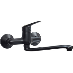 Wall-mounted kitchen faucet