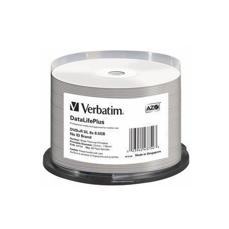Verbatim DataLifePlus 8.5 GB DVD+R DL 50 pc(s)