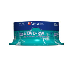 DVD-RW Verbatim 4,7GB 25pcs...