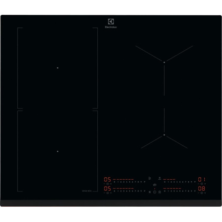 Electrolux EIS62453 Black Built-in 60 cm Zone induction hob 4 zone(s)