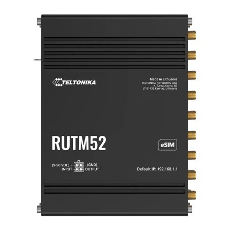 5G LTE Dual Modem Teltonika Networks RUTM52 (EU)