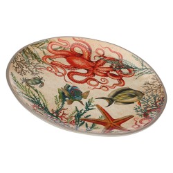 Sea Life melamine round...