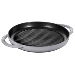 STAUB round cast iron grill...