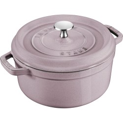 Staub Round Cast Iron Pot -...