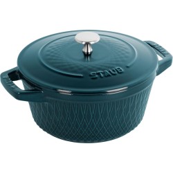 Staub Round Cast Iron Pot -...