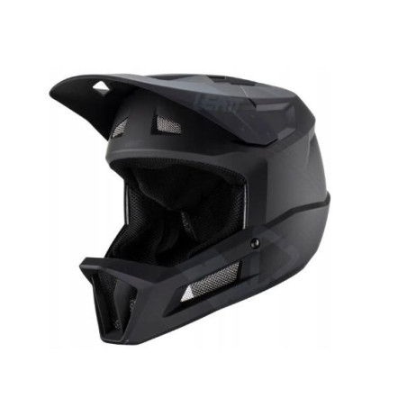 LEATT MTB Gravity 2.0 V23 Full-Face Cycling Helmet, Size L M (57-58cm) Black