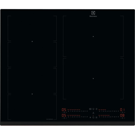 Electrolux EIV64453 Black Built-in 60 cm Zone induction hob 4 zone(s)